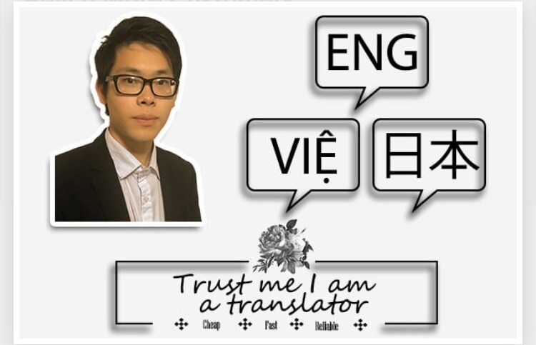 英語、日本語、ベトナム語の翻訳サポートを提供します 翻訳、通訳、英語、ベトナム語、日本語、英文、文書作成、安い イメージ1