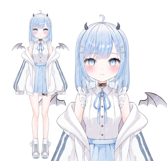 イラストからモデリングまでLive2D制作をします 500種類以上のパーツから可愛いLive2Dモデルが作れる！ イメージ2