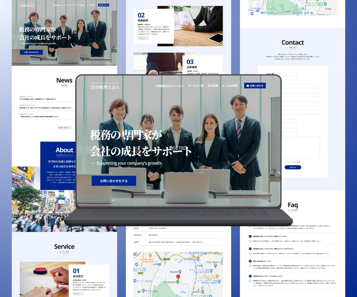 丸投げOK！格安で高品質なホームページを制作します 初心者でも安心 / デザイン案有り / ブログ機能有 イメージ3