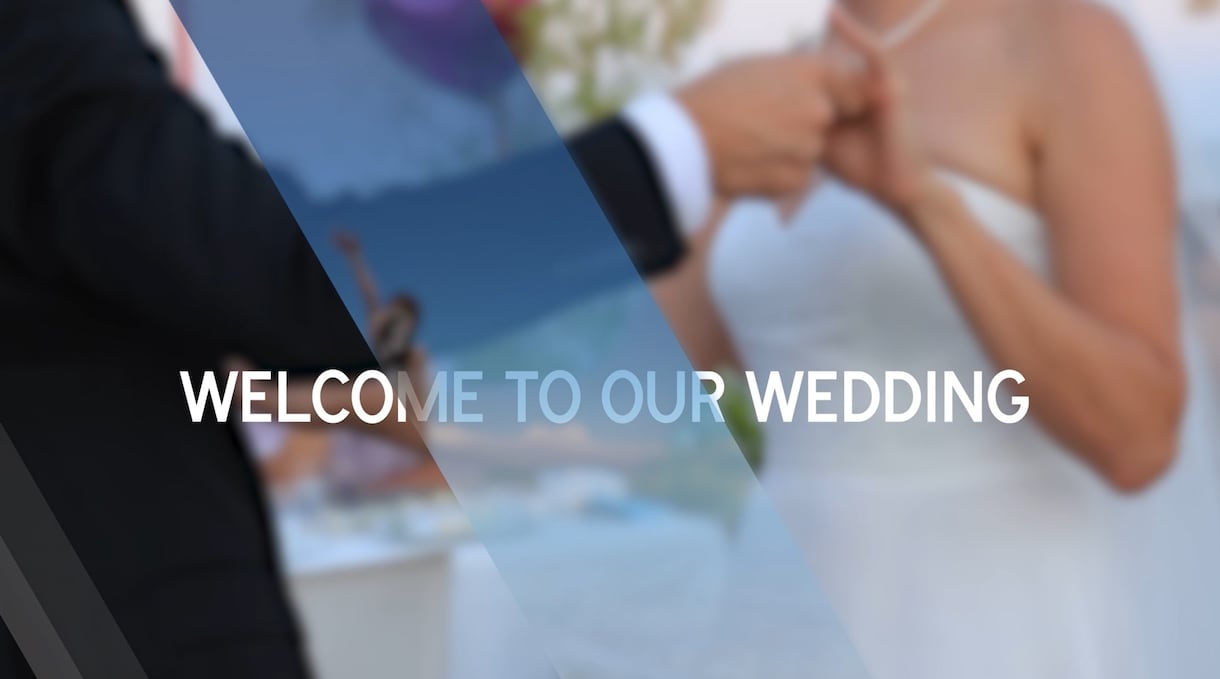 結婚式のプロフィールムービー作成いたします シンプルでおしゃれな感じのプロフィールムービです イメージ2