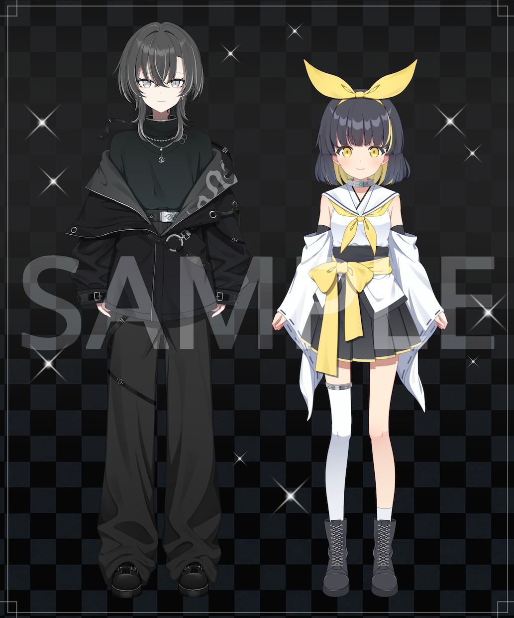 ここで完結！高品質美麗アニメ調モデル一括制作します 手間が最小限！キャラデザ～モデリングまでまとめて一括制作！ イメージ5