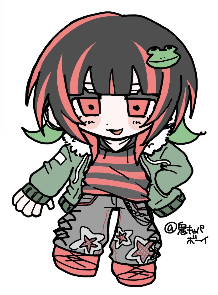デフォルメイラスト描きます アイコンやスタンプにピッタリなカワイイイラスト描きます！ イメージ1