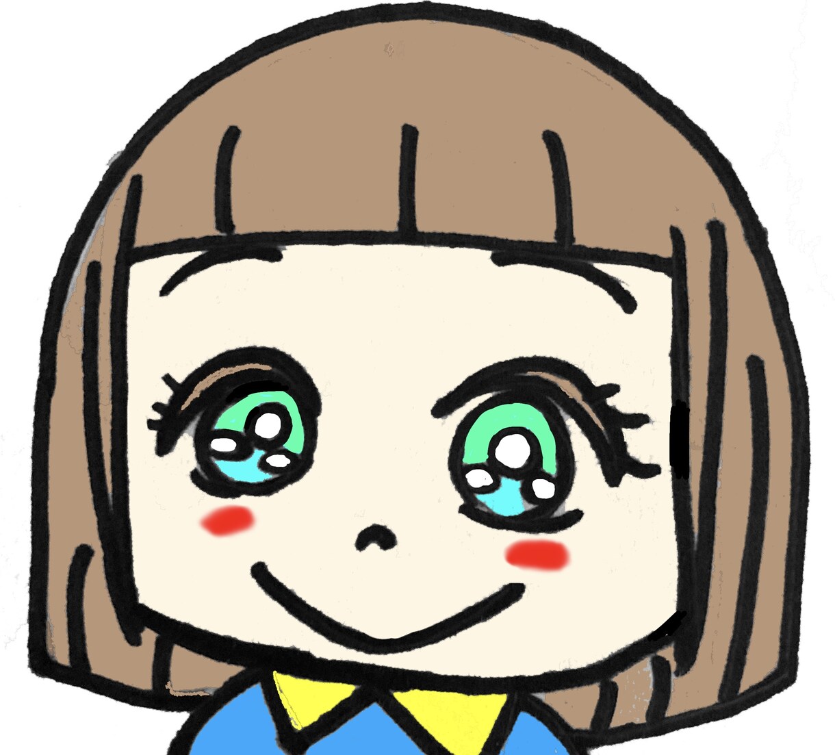 簡単に似顔絵書きます 書いて欲しい特徴を教えてください。写真でも大丈夫です！ イメージ1