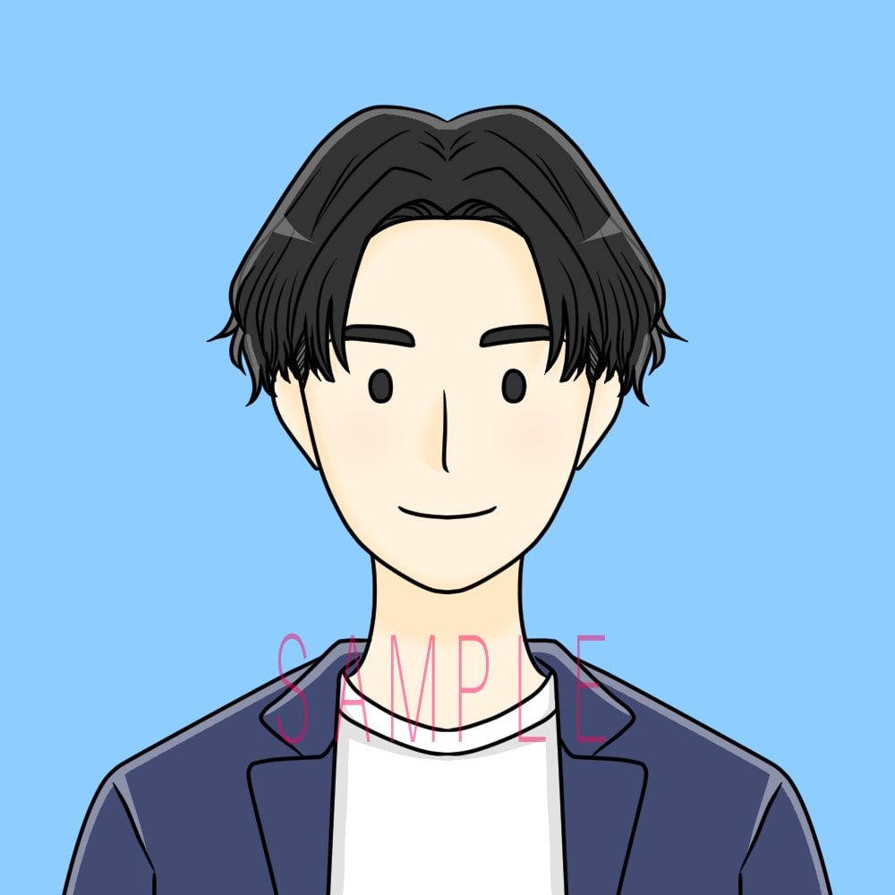X/インスタ/ブログに使えるSNSアイコン描きます YouTubeの挿絵にも使える表情イラストやGIFアニメも♪ イメージ2