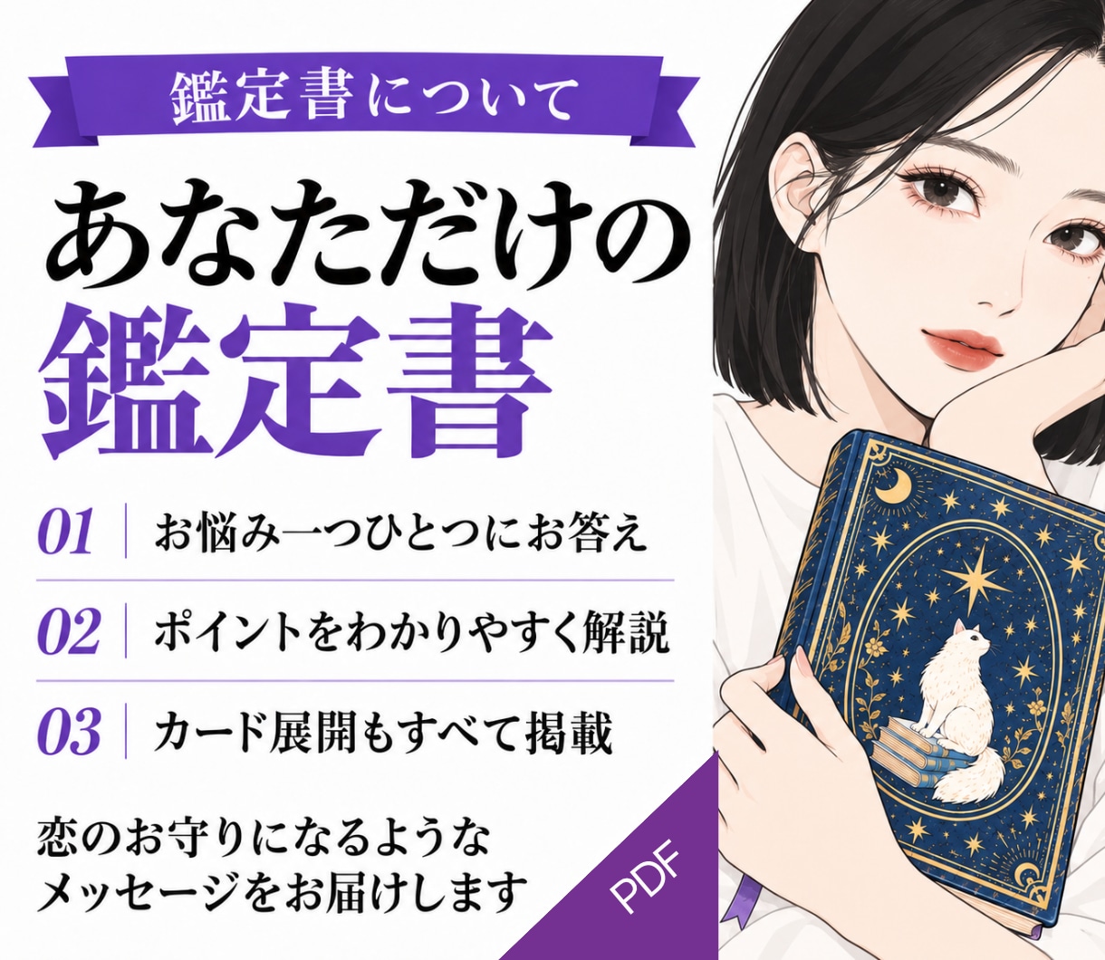 今、知りたいこと1つをタロットで読み解きます 恋愛・仕事・人間関係など｜気になることを気軽に1テーマ イメージ2