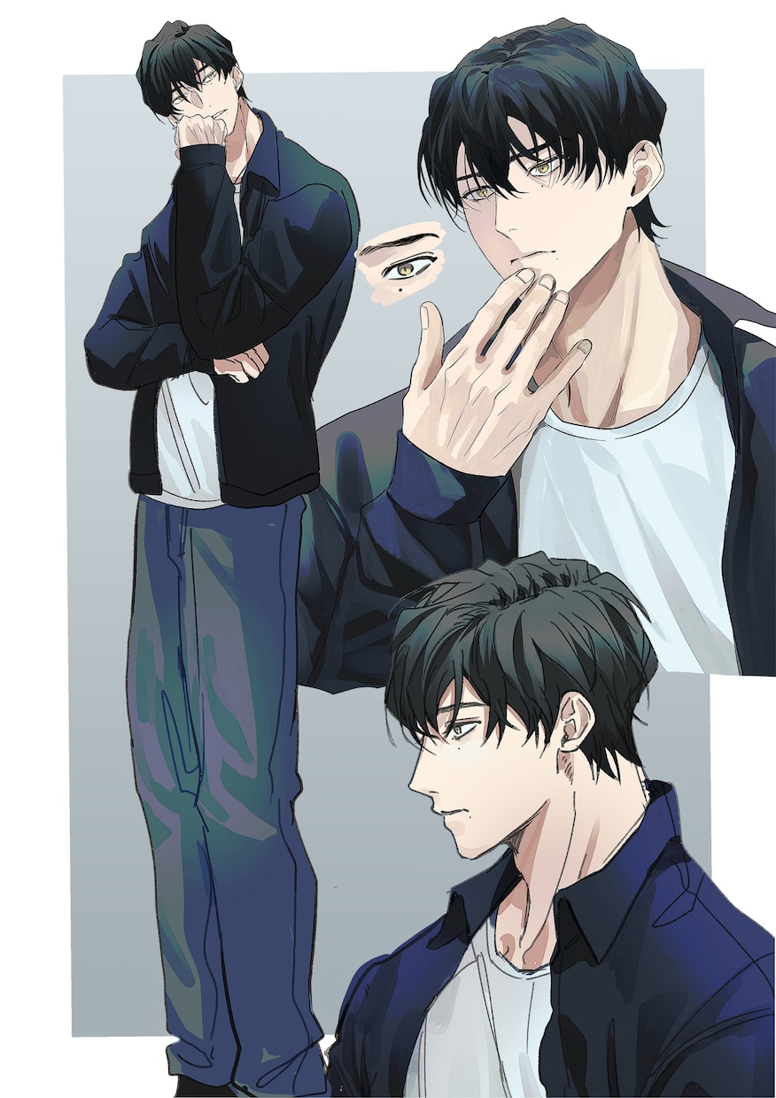 表紙等・イラスト作成いたします 細部までこだわった目を引くイケメンなイラスト描きます イメージ7