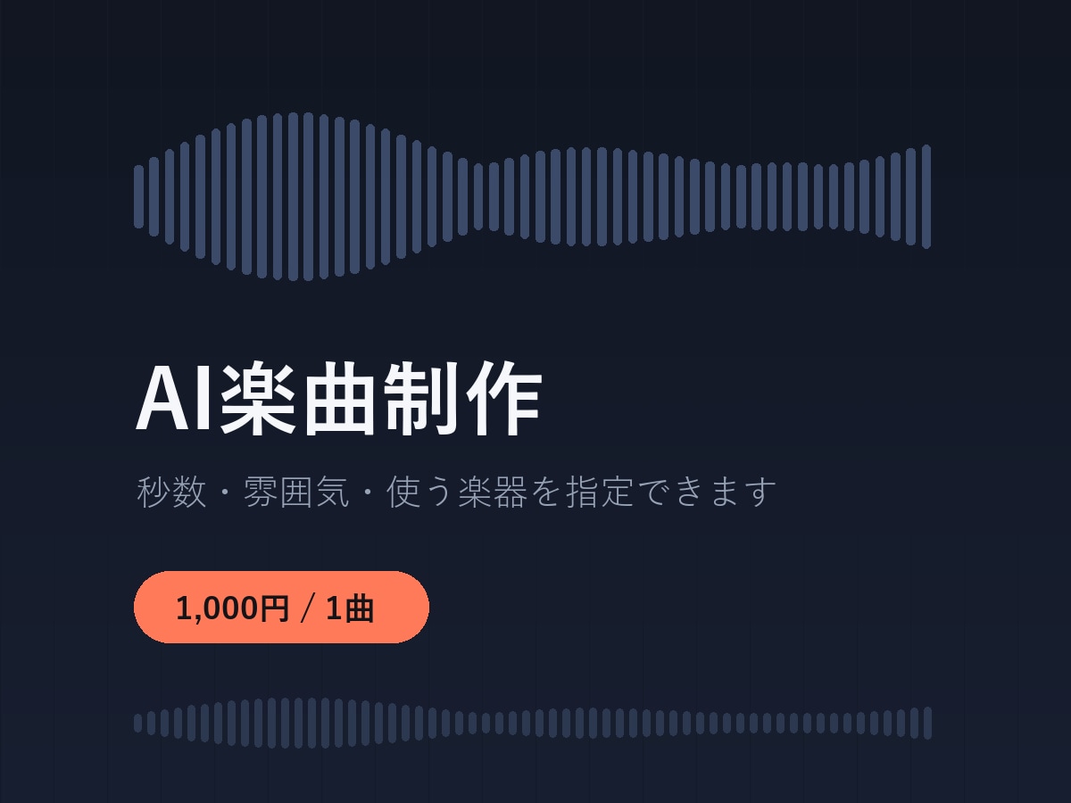商用OKのBGM・オリジナル曲を契約不要で作ります 全45曲のサンプルをフル尺で試聴。秒数・楽器も指定可 イメージ1