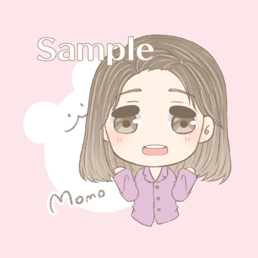 ブログ·SNS用ゆるふわアイコンなどお描きします 自分だけのアイコンが欲しい方に！ イメージ7