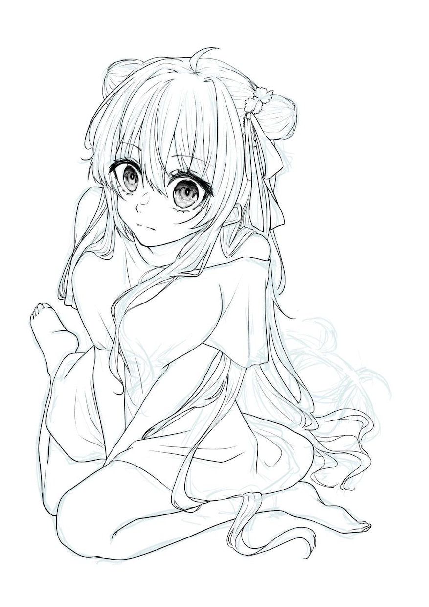 可愛い女の子やミニキャラを魅力的に描きます 簡単なものであれば最短1日で納品します！ イメージ7