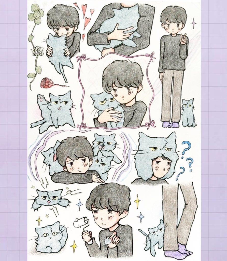 アナログイラストお描きします 唯一無二な世界観のアナログイラスト イメージ2