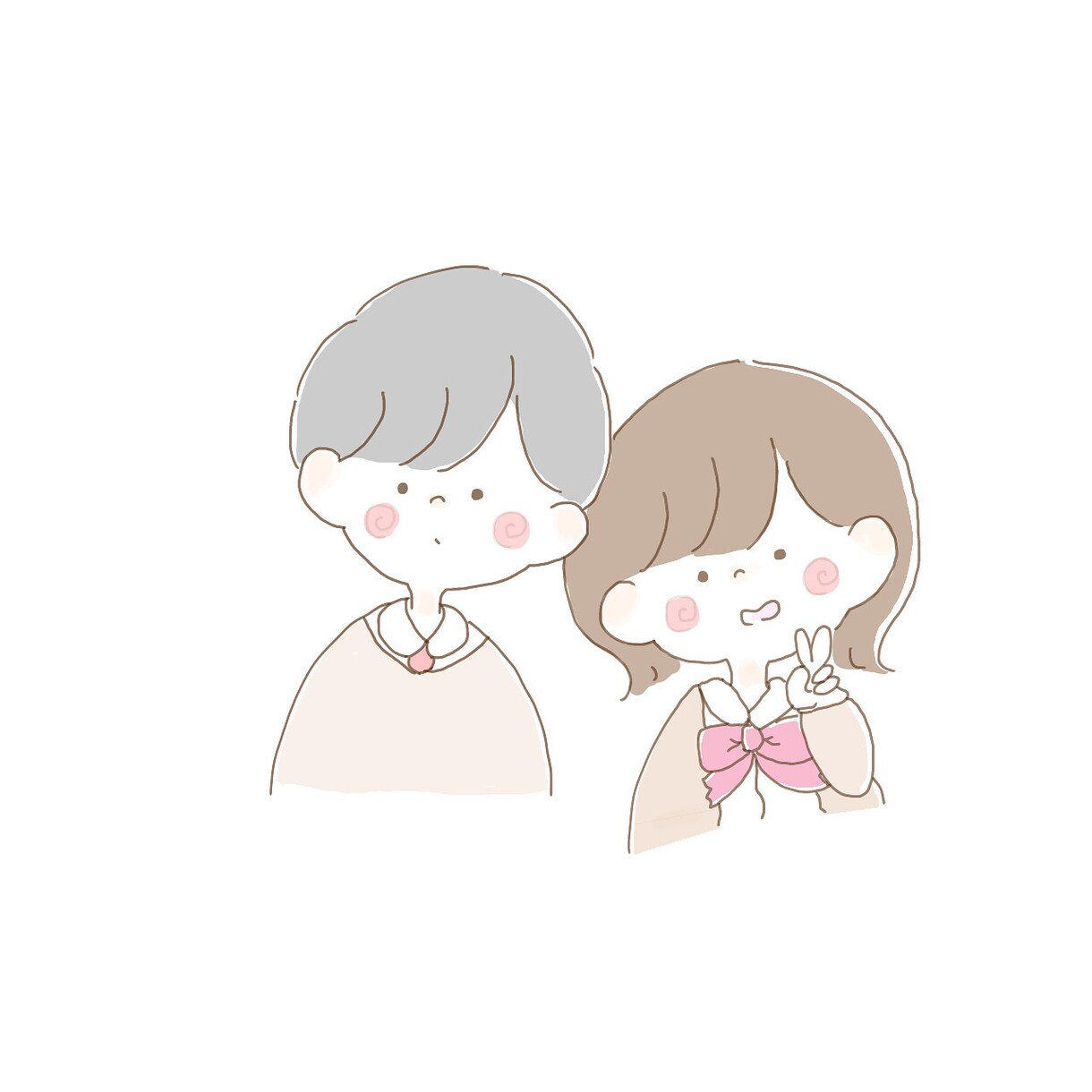 ゆるふわイラストのアイコンを制作します 商用OK！あなたのSNSに優しいイメージをプラスしませんか？ イメージ6