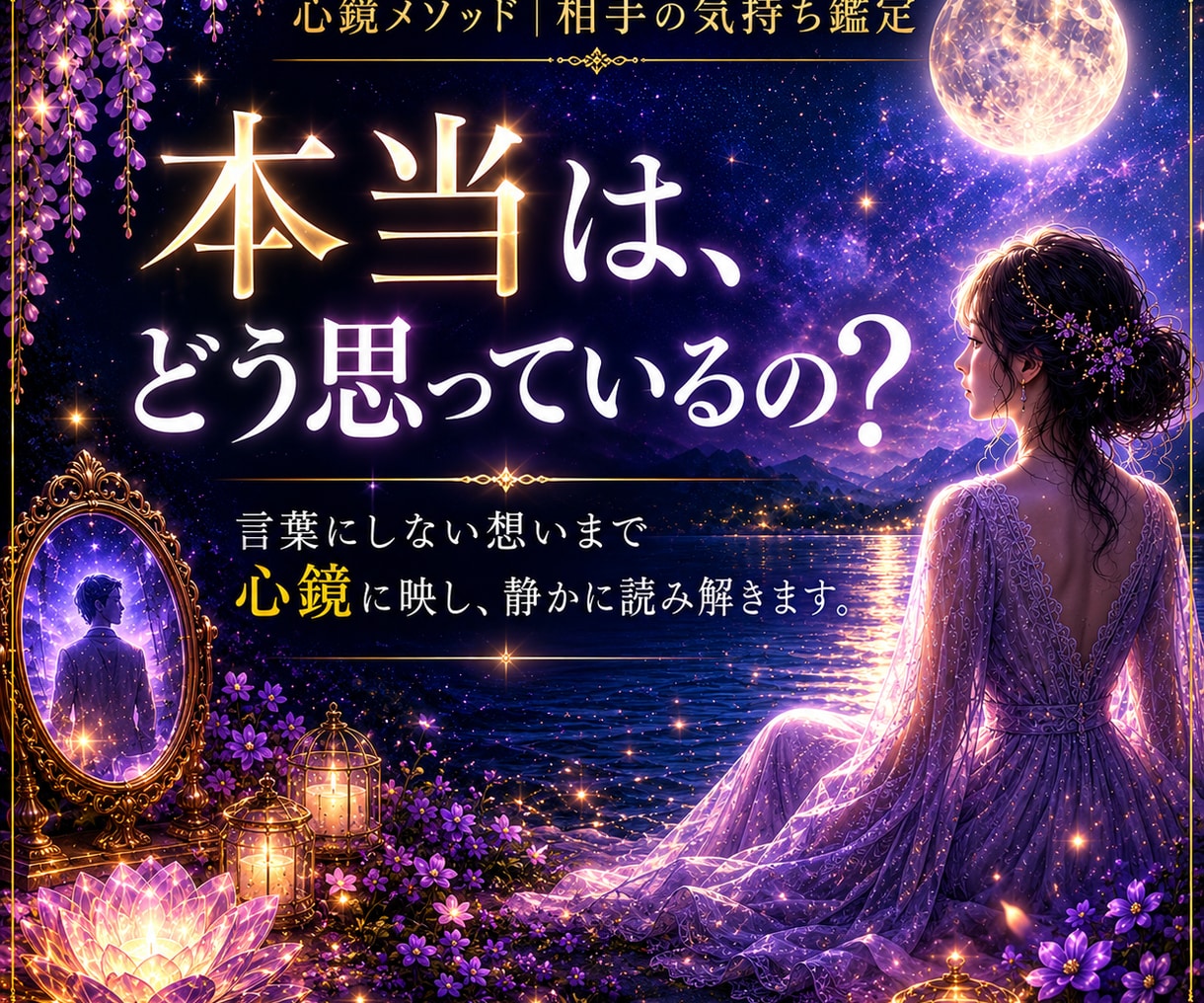 相手の気持ち｜言葉にしない今の想いまで視ます 近づく時も、離れる時も。その態度の奥にある想いを視ます イメージ1