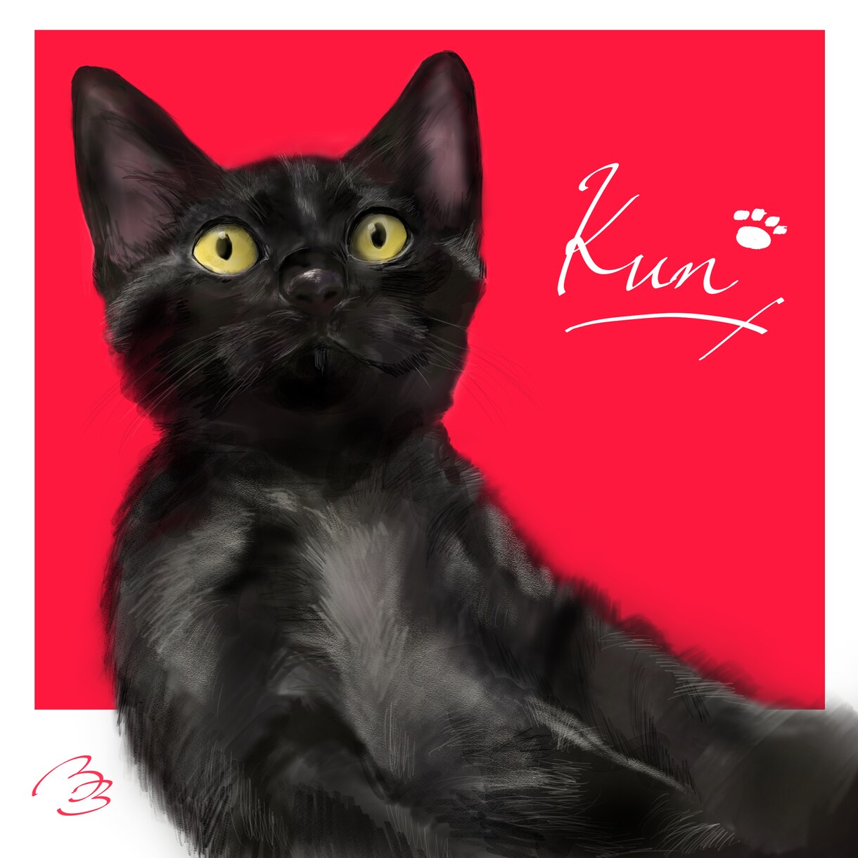 ペットのイラストお描きします 優しくあたたかい雰囲気であなたの大切なペットをお描きします イメージ2