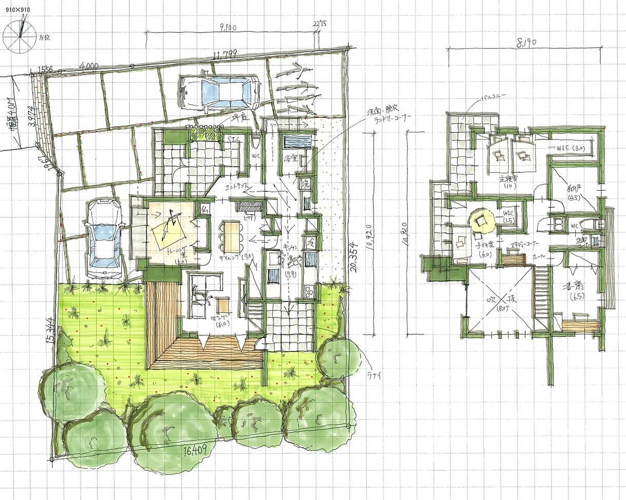 ハウスメーカー営業兼建築士が住まいのご提案をします 手書きでの間取り作成からプランや見積のアドバイスまで イメージ1