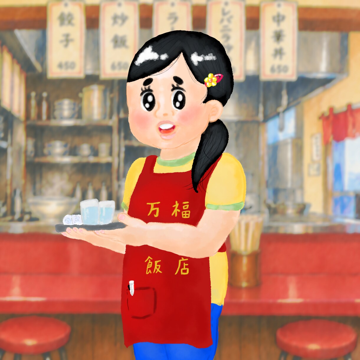 レトロ×可愛いポップイラストお描きします 懐かしいのに新しい。個性が光るレトロポップイラスト イメージ2