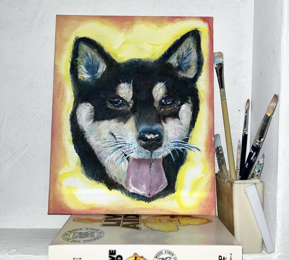 あなたのペットの似顔絵を作成します インテリアにもプレゼントにもおすすめ。 イメージ1