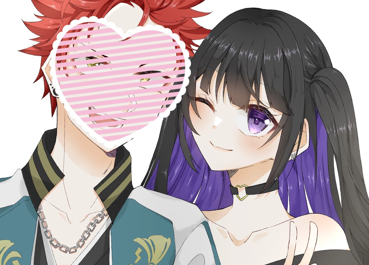 夢絵、アイコン、サムネ、なんでも承ります 絵柄が選べる新しい依頼受け付けをしております！ イメージ1