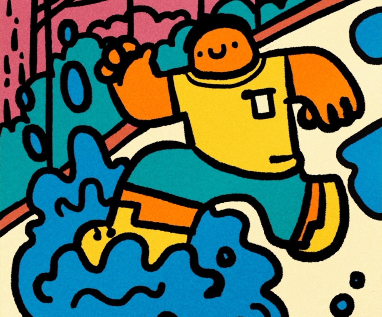 ユーモラスでキュートな人物・動物イラスト描きます 商用OK！挿絵やグッズなどを個性的に彩りたい方へ イメージ10