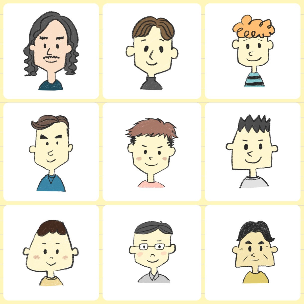 SNSアイコンに☆ゆるかわいいイラスト描きます やさしくほんわか＊ゆるかわイラストをSNS・名刺などに イメージ3