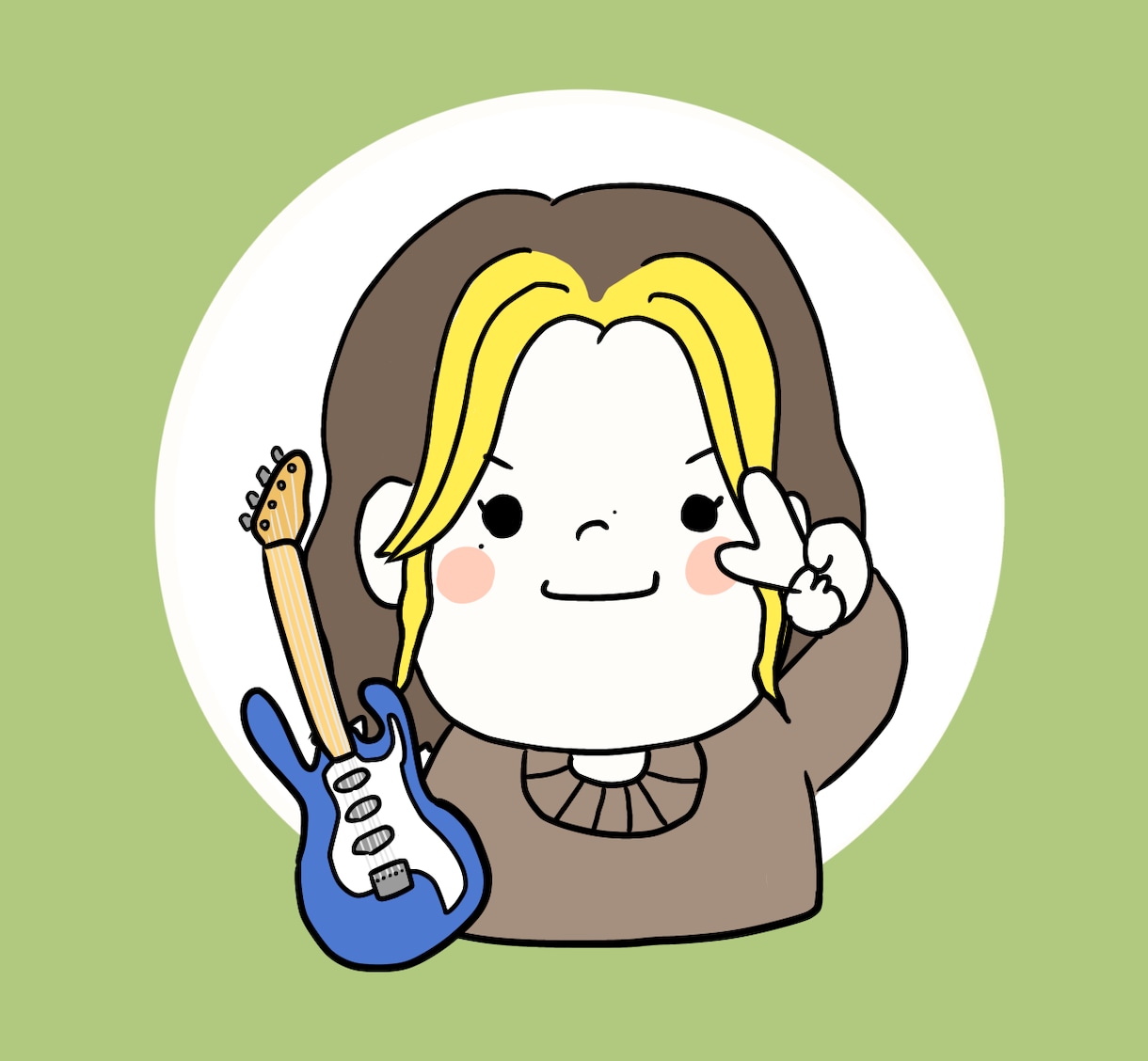 アイコン作成します 可愛い似顔絵もしくは固定キャラのアイコン作成します♡ イメージ1