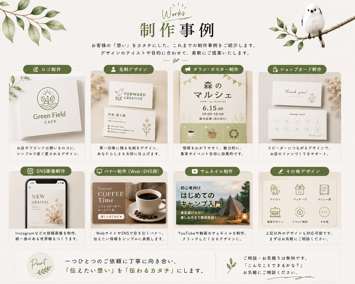 伝えたい想いを形にします 「こんなの作れたらいいな。」その想いから一緒に始めましょう。 イメージ6