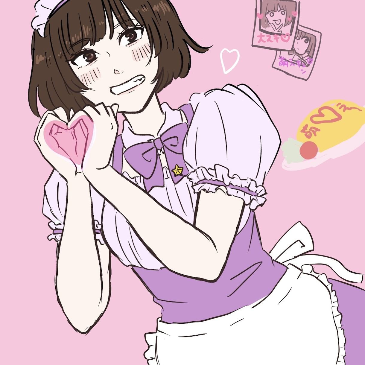 ゆるめなイラスト・似顔絵お描きします SNSのアイコンやウェディングイベントなどにご利用ください！ イメージ7