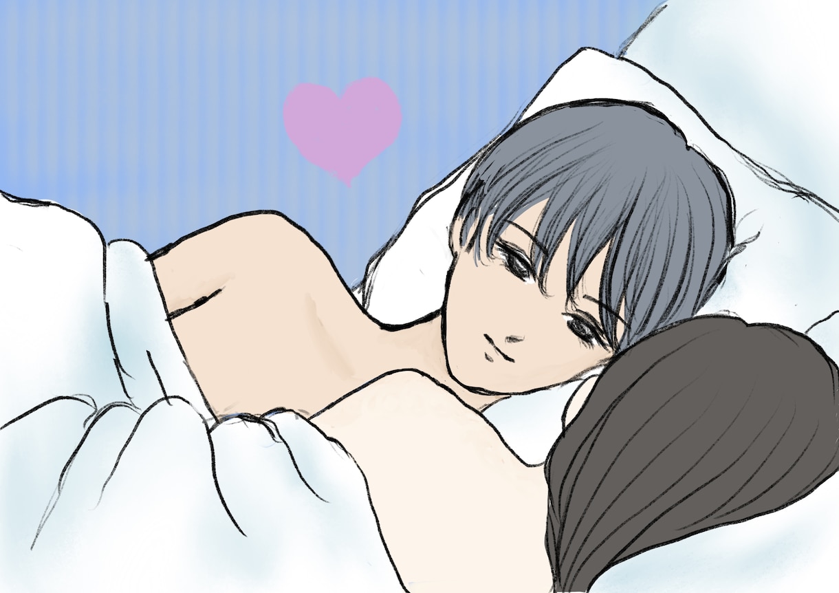 あなたオリジナルのイラストを描きます 占星術・九星気学から見たあなた／想いを寄せるあの人と イメージ2