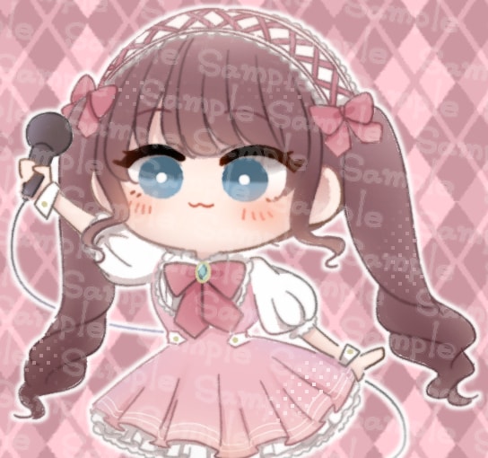 鉛筆風タッチでデフォルメイラストお描きします アイコンや動画のサムネにおすすめ！フラスタや商用利用も可！ イメージ1