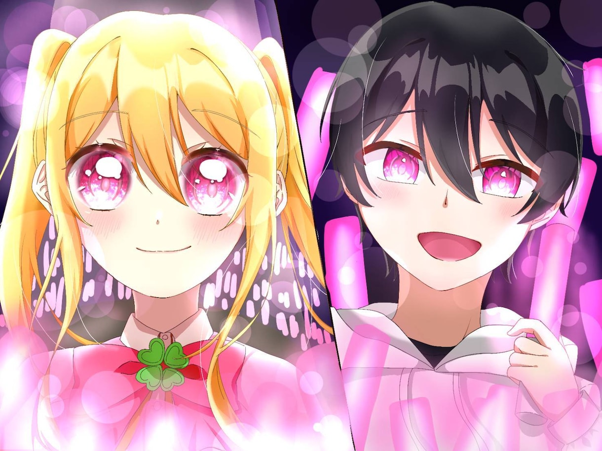 商用〇！アイドルイラスト制作します 1枚絵イラスト制作します！見積もり相談即対応 イメージ1