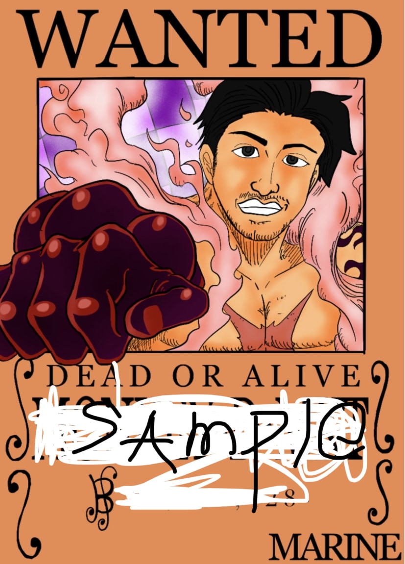 主にONE PIECE風に似顔絵を描いてます 主人公になれるチャンス！ONE PIECE好きにはたまらない イメージ7