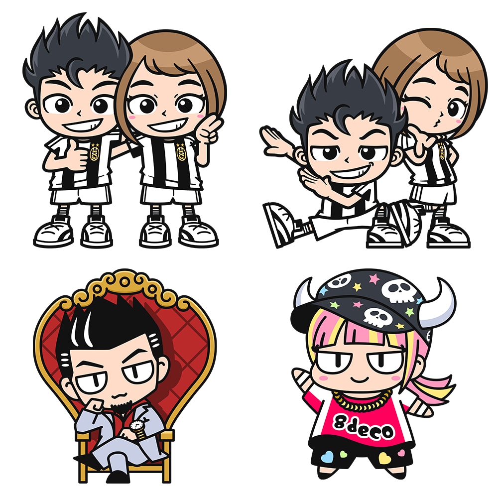 商用OK！ポップで可愛いキャラクターを描きます SNSのアイコンやお店のイメージキャラクターを作りませんか？ イメージ3