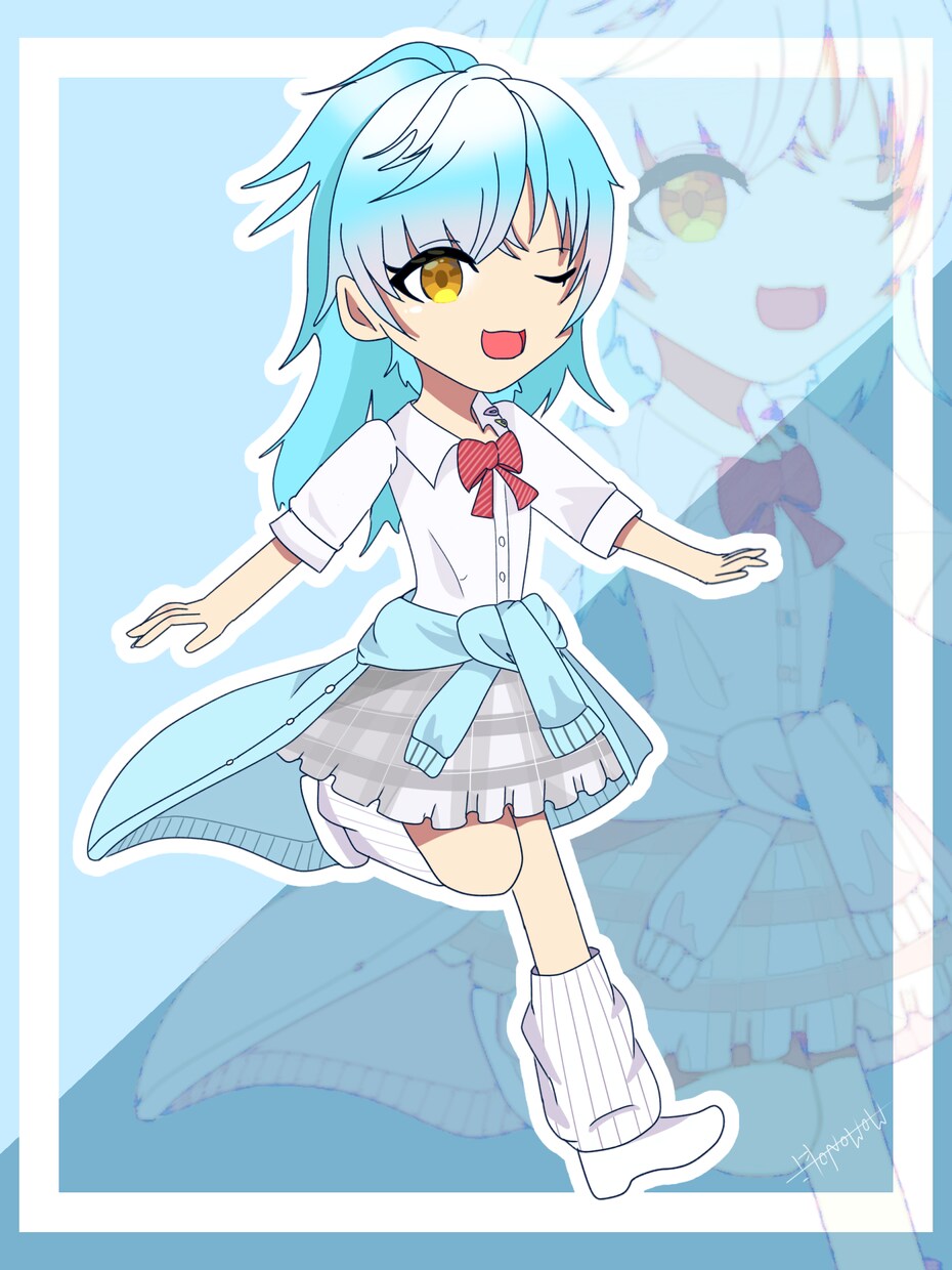 2.5〜3頭身の【かわいい】SDイラスト描きます 商用利用OK/グッズ・アイコンにご利用ください！ イメージ7