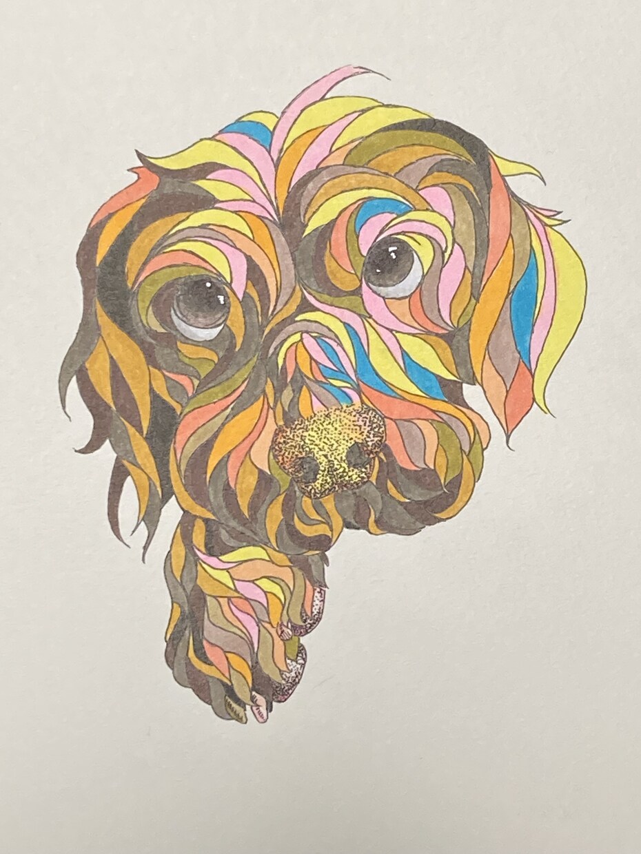 可愛い愛犬をイラストにします あなたの愛犬イラストでアカウントをもっと華やかに！ イメージ1