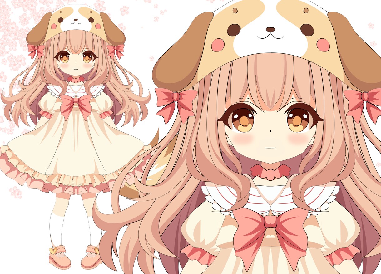 パーツ分けキャラ全身PSD＆パーツ分け背景描きます パーツ分けキャラ全身PSD＆パーツ分け背景おまけ イメージ5