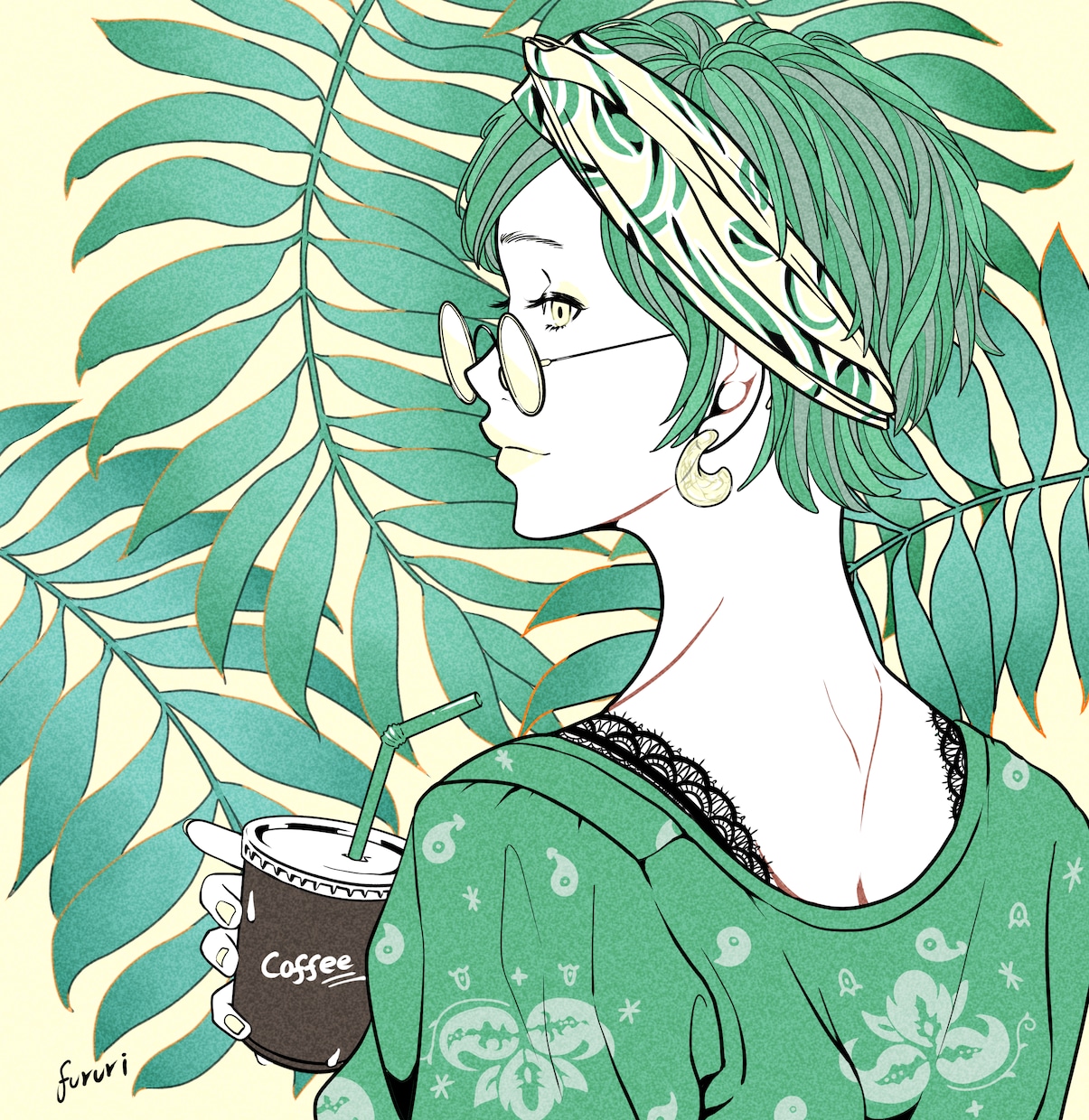 魅力的な女性を描きます カラフルでポップなイラストです！ イメージ1