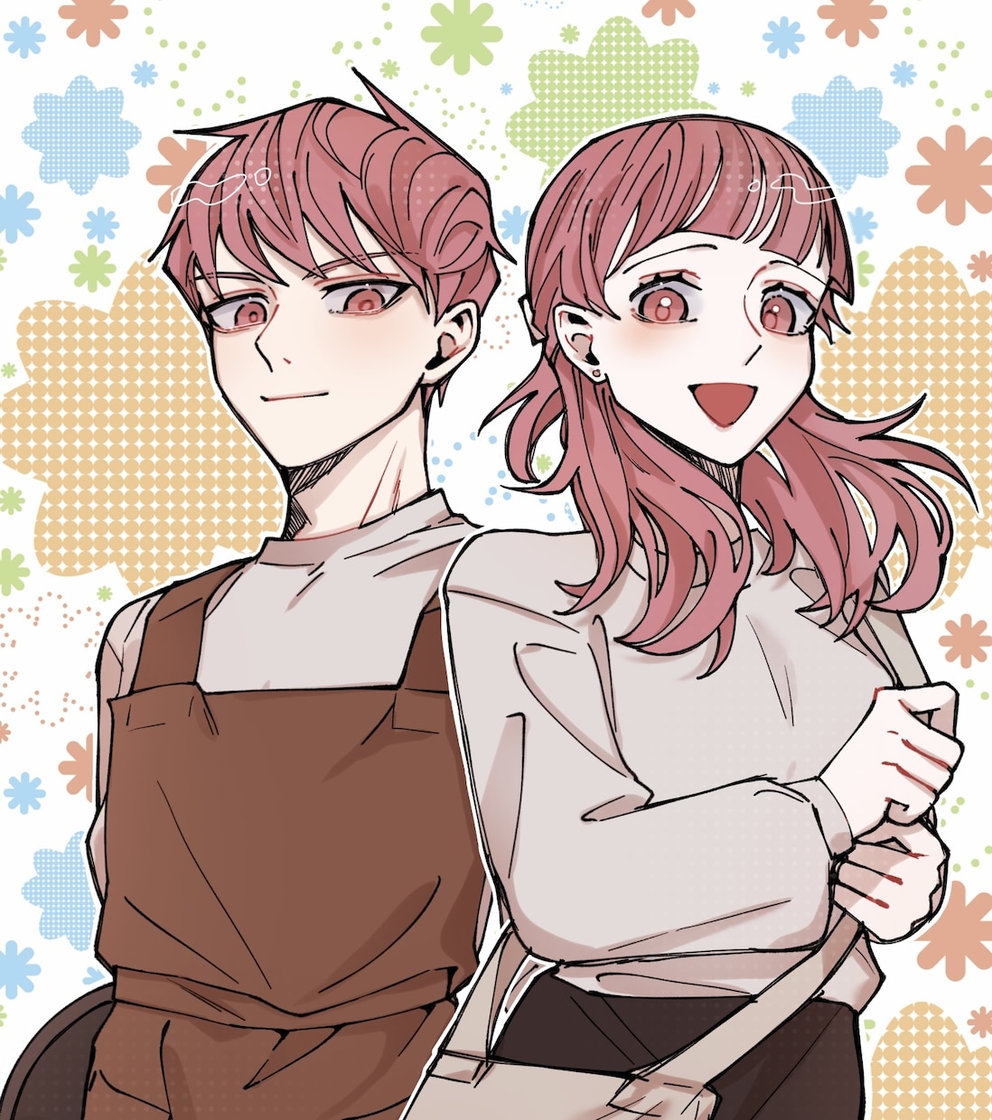 女の子や男の子のキャラクターを描きます 単体から複数の人物、受け付けております！ イメージ4