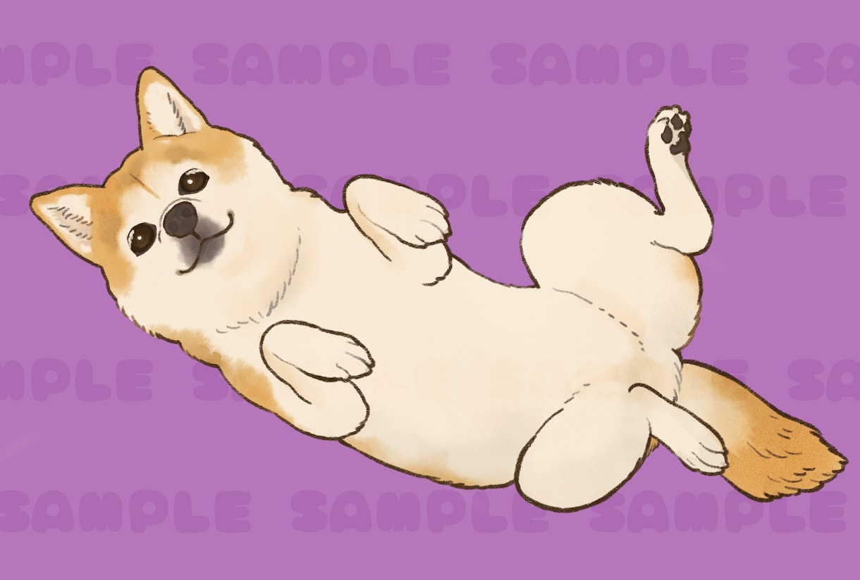 犬・猫ちゃんのイラスト描きます 鉛筆＋水彩のアナログタッチで（iPad使用） イメージ5