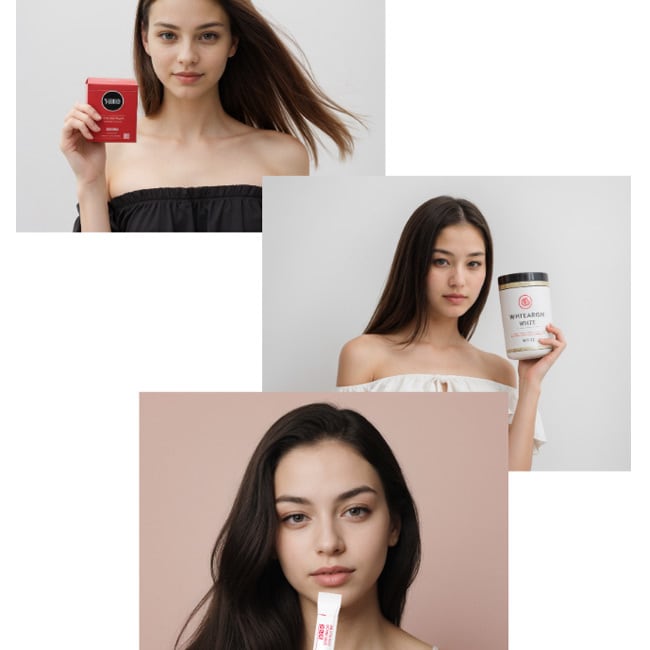 モデルボットがリアルなAIモデルを制作いたします 丸投げOKでお望みの実写AIモデルを再現できます イメージ2