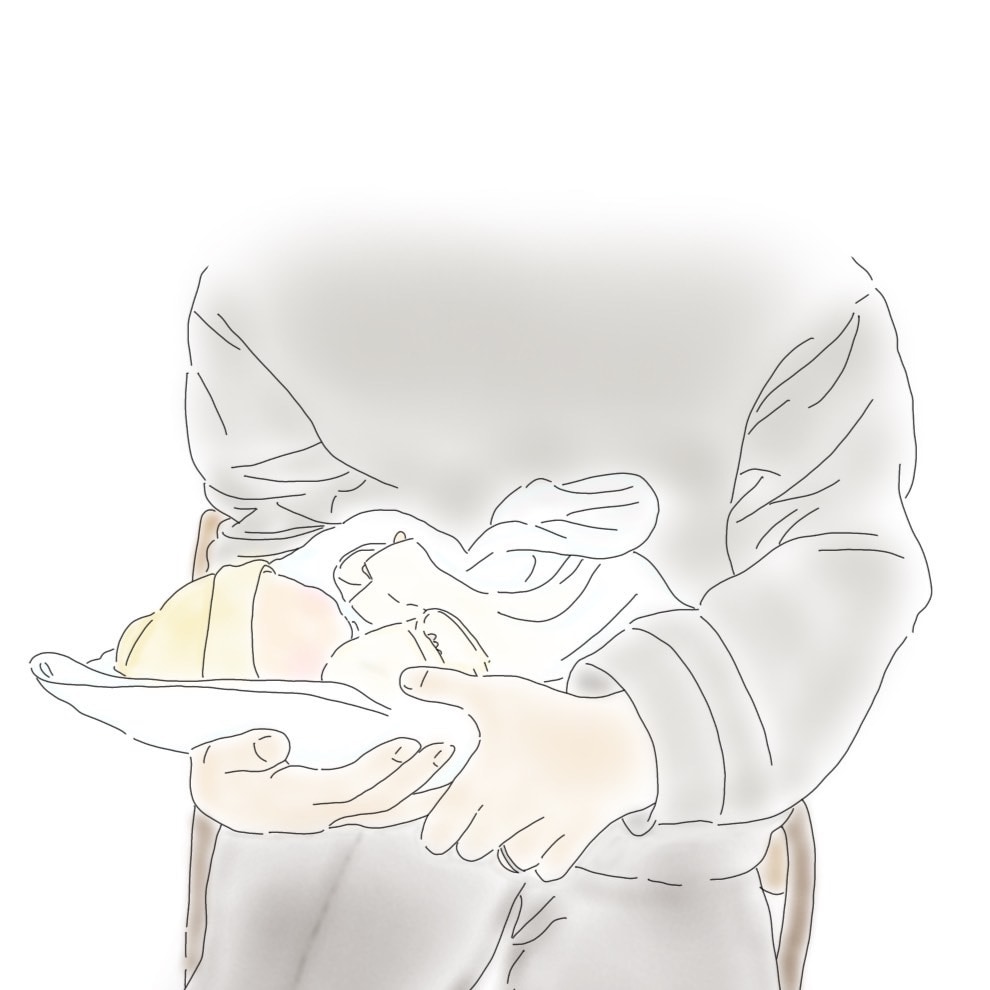 ゆるふわでほんのりカラーの似顔絵をお描きします 雰囲気ある優しいタッチで描く似顔絵イラストです。 イメージ1