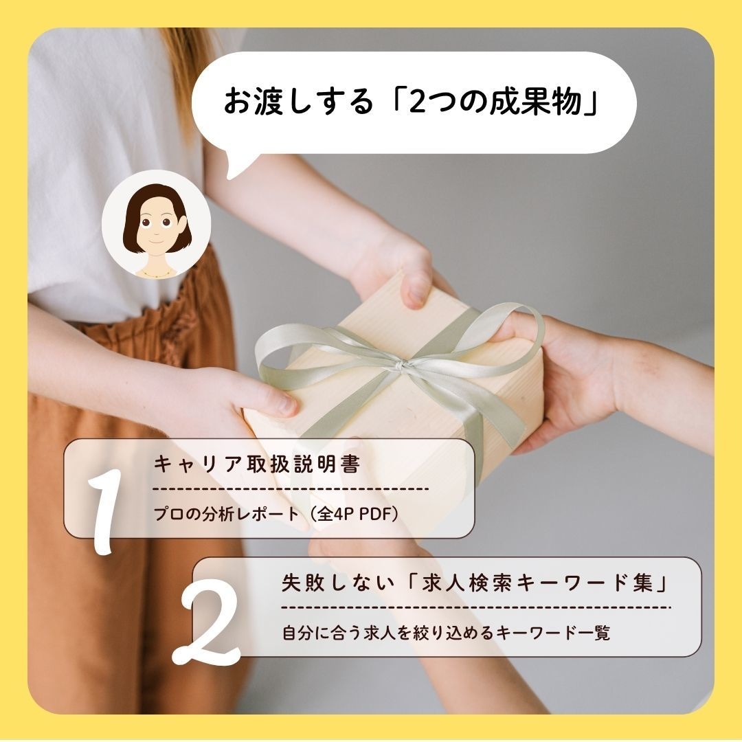 あなただけのキャリア取扱説明書、作ります 「興味」×「価値観」で紐解く！あなたの取説＆適職ガイド イメージ3