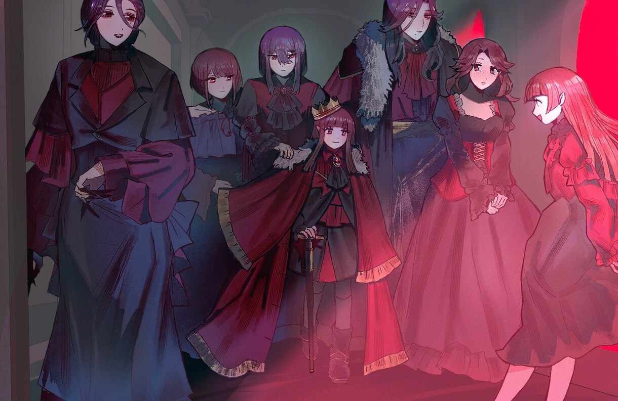 世界観感じる一枚絵を描きます 貴方の世界観を一枚に。オリジナルキャラ、創作、動画サムネなど イメージ8