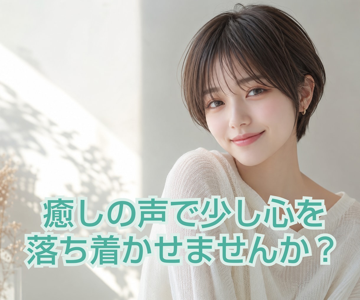 男性専用！癒し系ボイスで優しくお聴きします 男性限定!!モヤモヤ…眠れない…5分だけでも話しましょ イメージ2