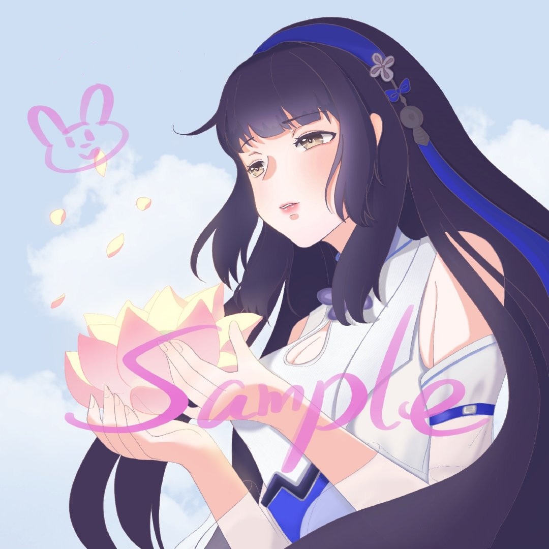 夢絵 イラストオーダー 受付画面 を描きます SNSアイコンTE　デフォルメ　一枚絵　立ち絵 イメージ3