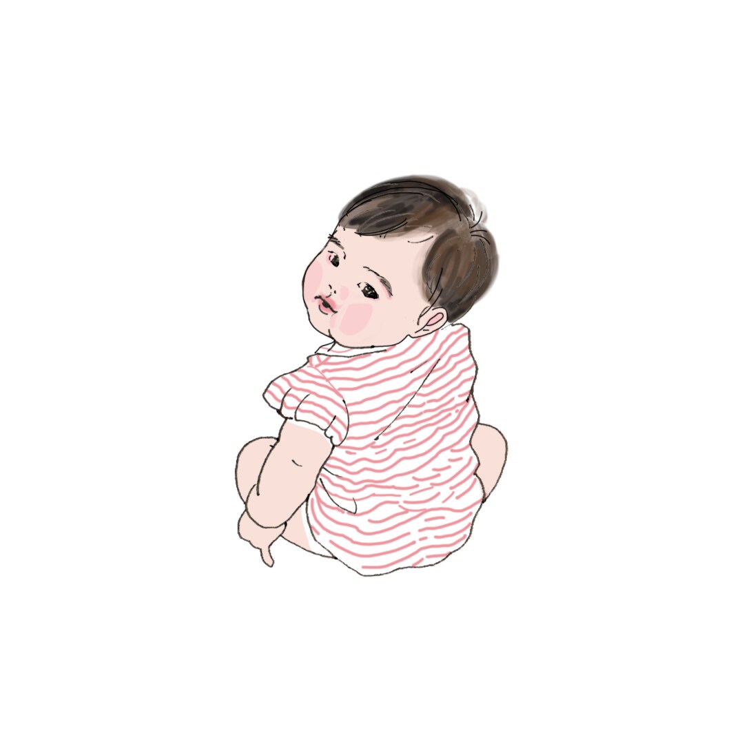 かわいい◎シンプル赤ちゃんイラストを描きます SNS用などに最大3カット作成します。 イメージ4