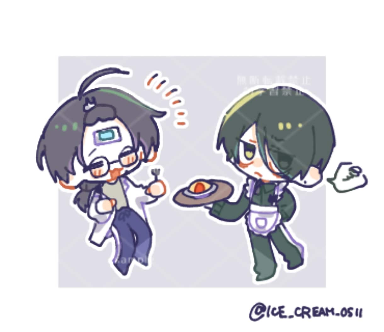 シンプルで可愛いミニキャラを描きます 格安でミニキャライラストを描きます！ イメージ6