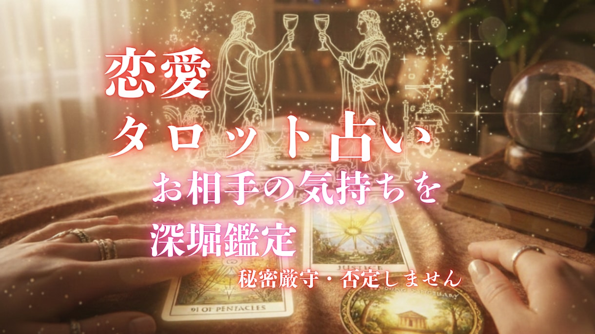 恋愛鑑定/お相手の本音を可視化、恋の行方を占います お相手の気持ちが分からず不安な気持ちを解消 イメージ3