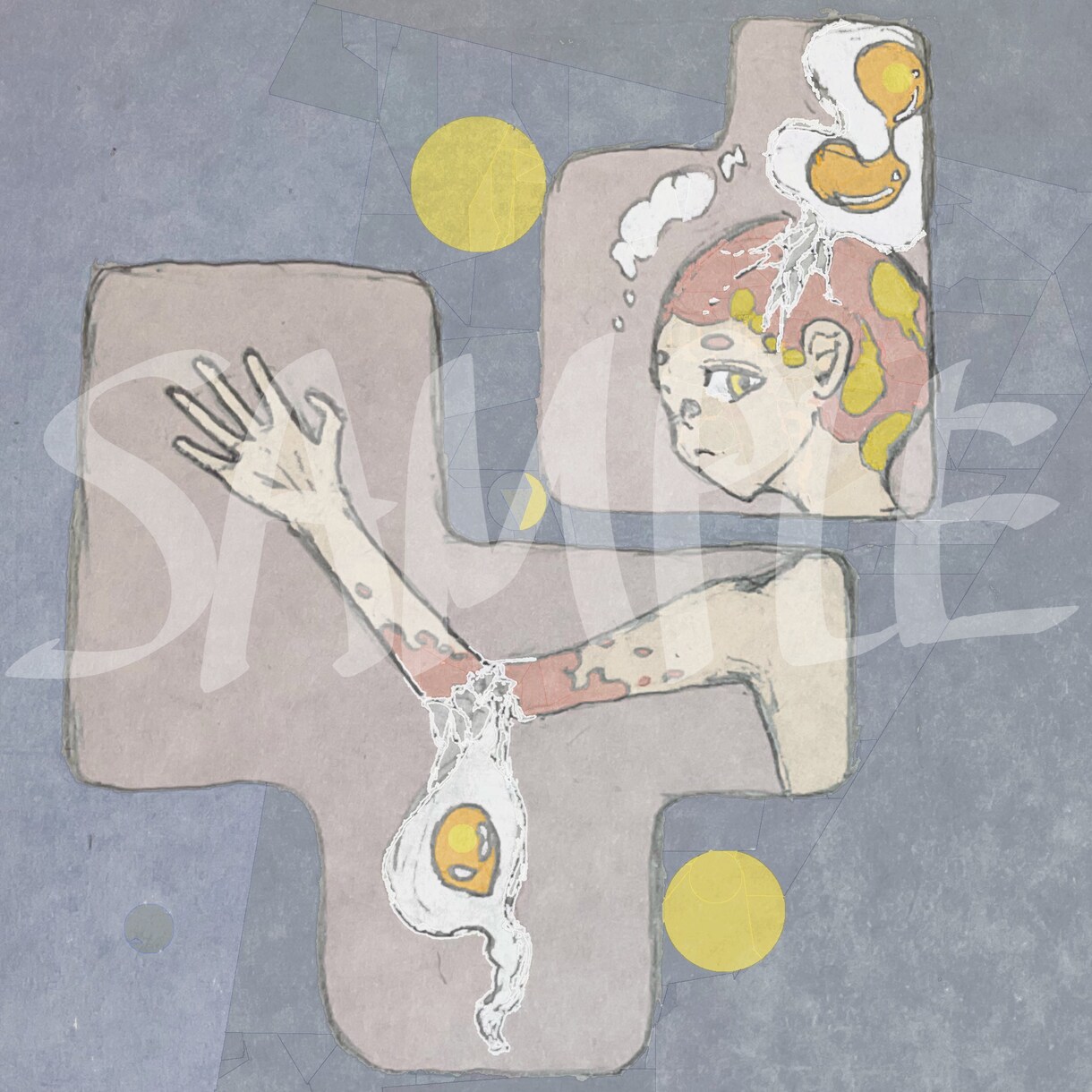 商用利用可◎一枚絵をお描きします 低彩度で落ちついた雰囲気の絵を得意としております！ イメージ3