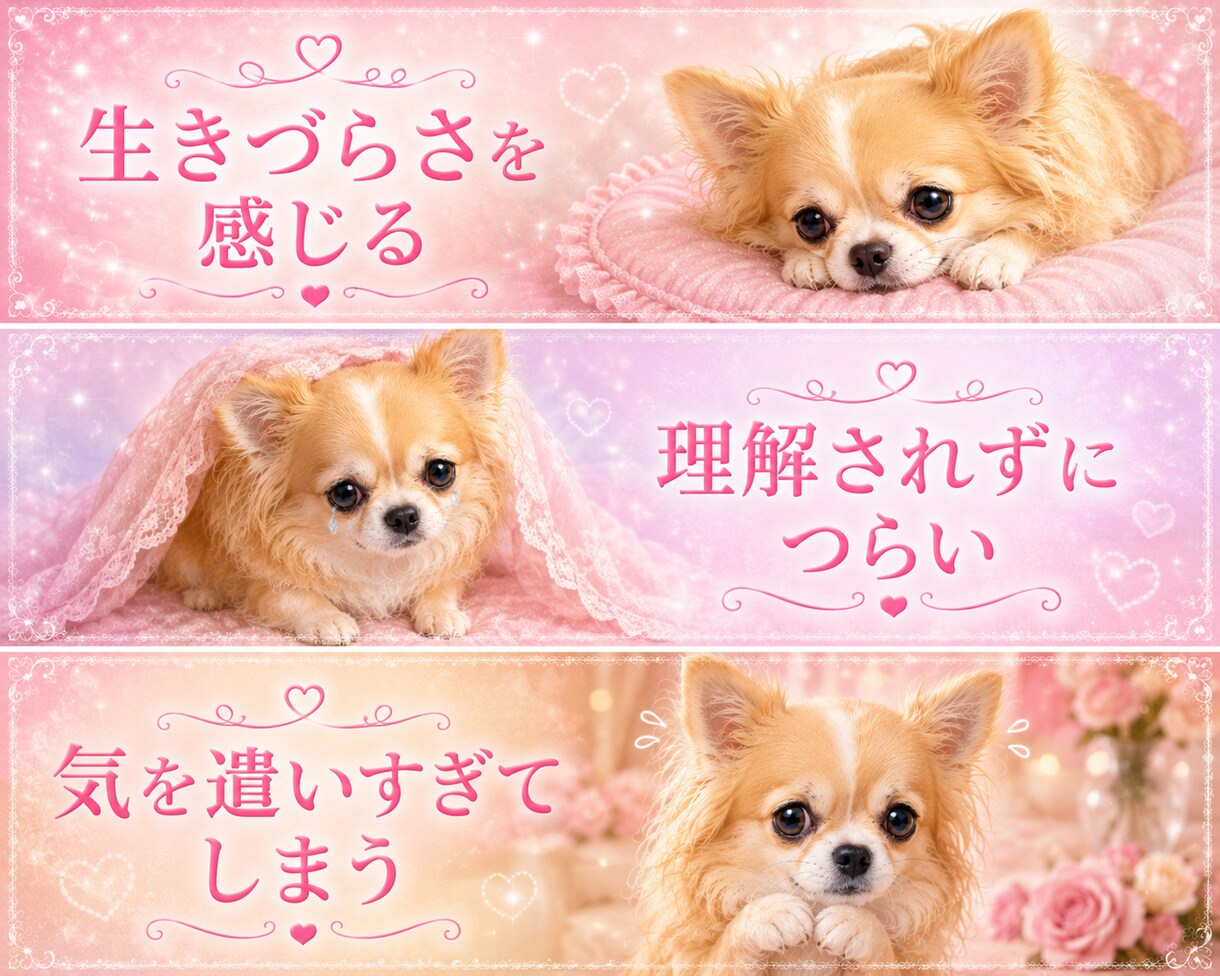 HSP♥️繊細さん♥️あなたの気持ちに寄り添います 生きづらさを感じている♥️いつも周りに気を遣って疲れてしまう イメージ2