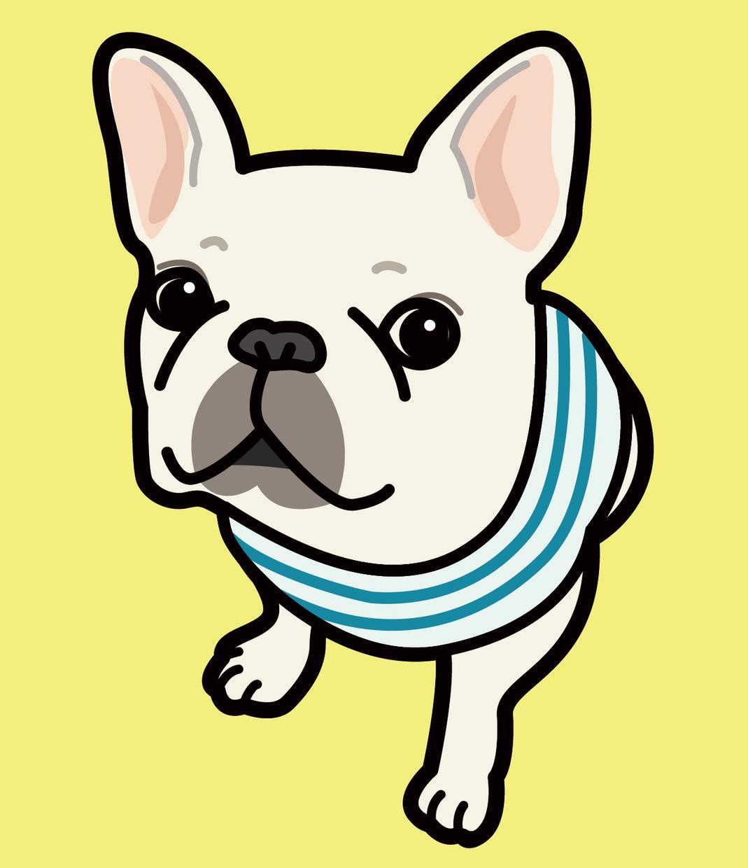 シンプルなタッチでペットの似顔絵を描きます あなたのかわいいペットをイラストにしてかわいさをアピール！ イメージ2