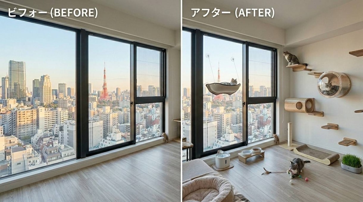 空室が“住みたい部屋”に変わります 【空室対策】反響が増えるビフォーアフター画像を作成します。 イメージ7